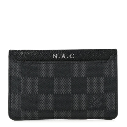 Louis Vuitton Damier Graphite Neo Porte-Cartes Card Holder 1 of 8