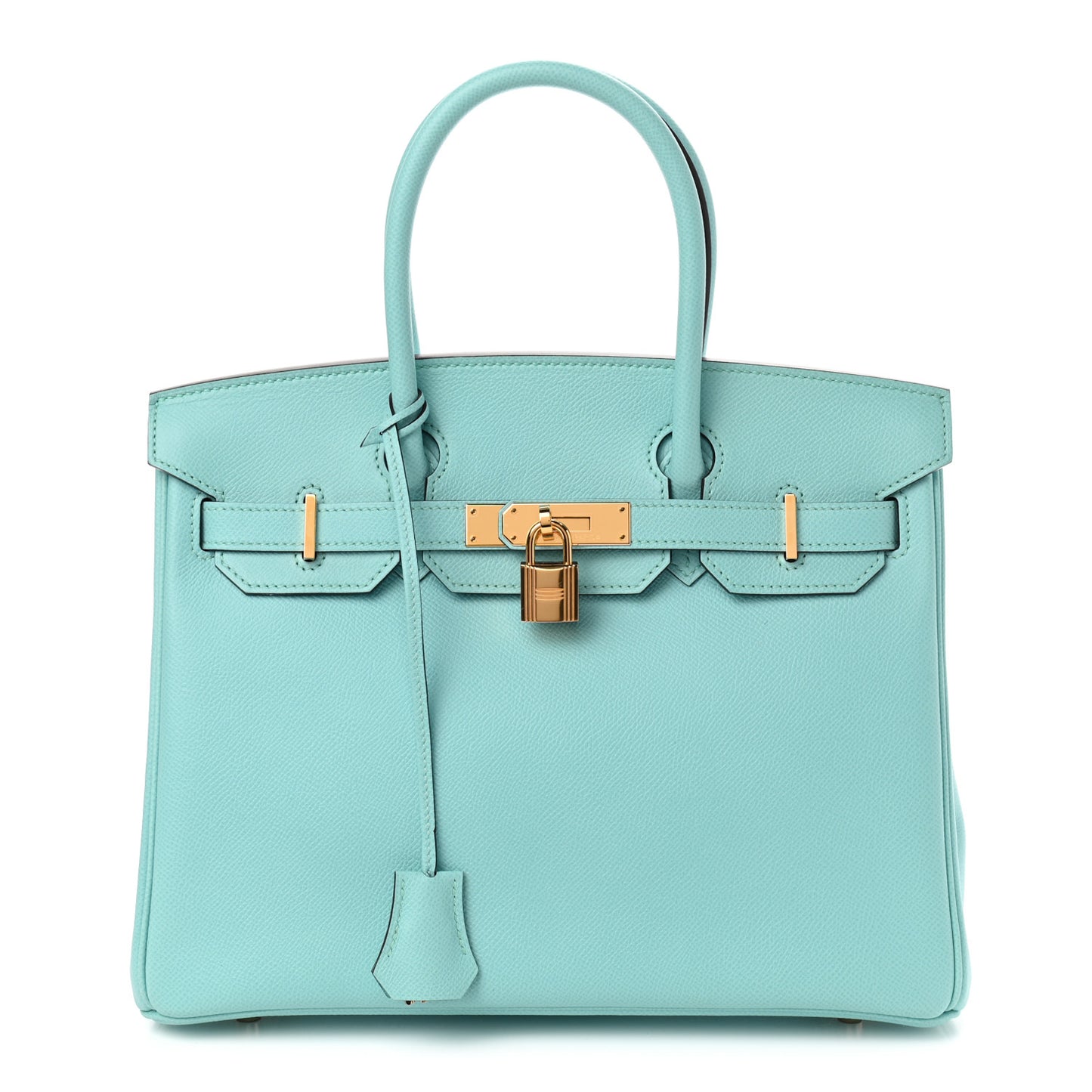 Epsom Birkin 30 Bleu Atoll