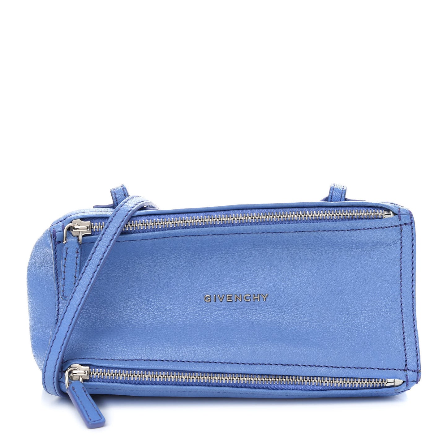 Sugar Goatskin Mini Pandora Blue