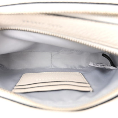 Marc Jacobs Grained Calfskin Quilted The Moto Shot 21 Bag White 6 of 11