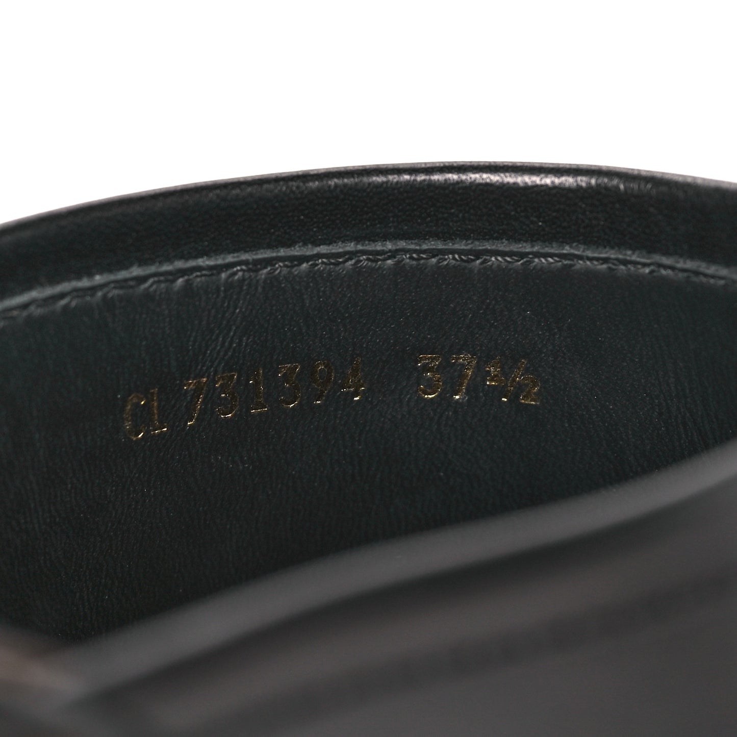 Smooth Calfskin Camoy Clogs 37.5 Black