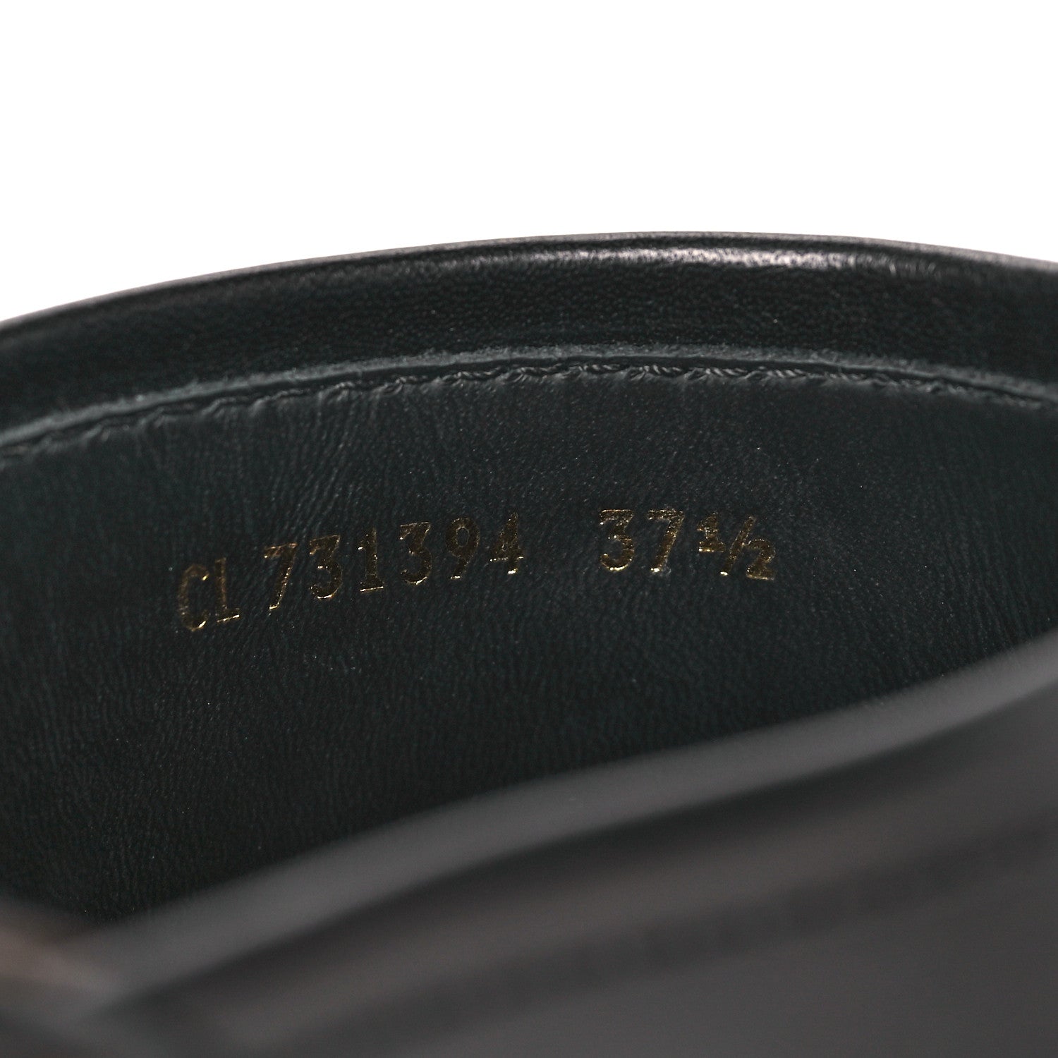 Saint Laurent Smooth Calfskin Camoy Clogs 37.5 Black 9 of 10