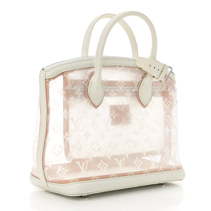 Louis Vuitton Monogram Transparence Lockit White 3 of 9