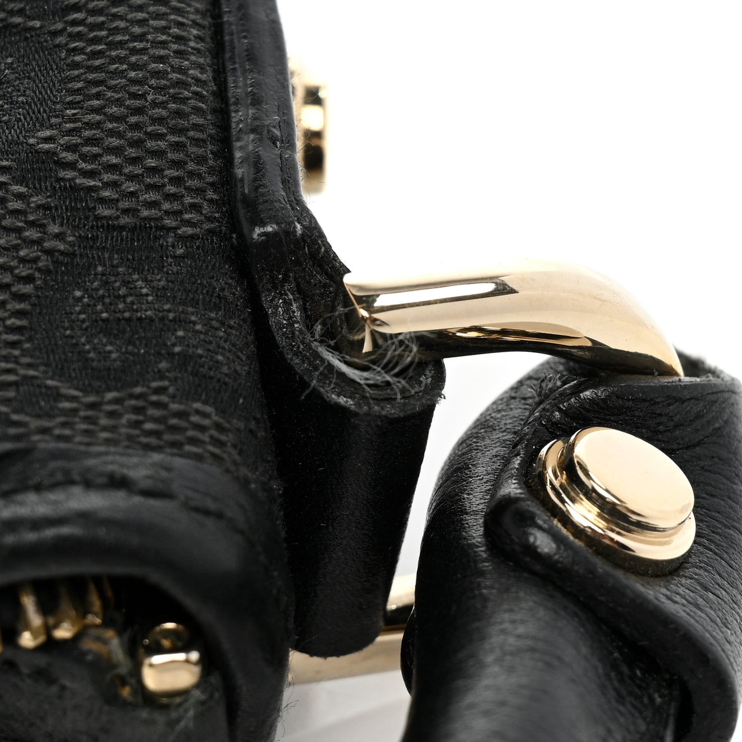 Monogram D Ring Abbey Pochette Black