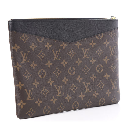 Louis Vuitton Monogram Daily Pouch Black 3 of 10