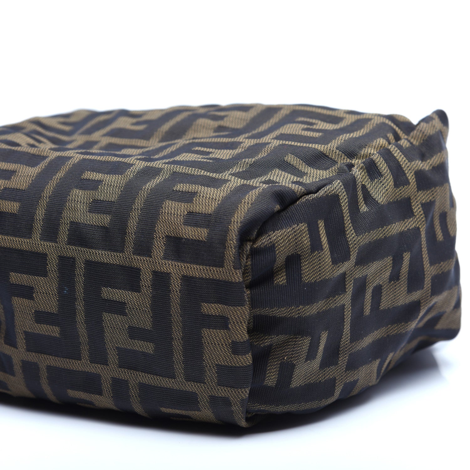 Fendi Fabric FF 1925 Mini Cosmetic Bag Tobacco 7 of 12