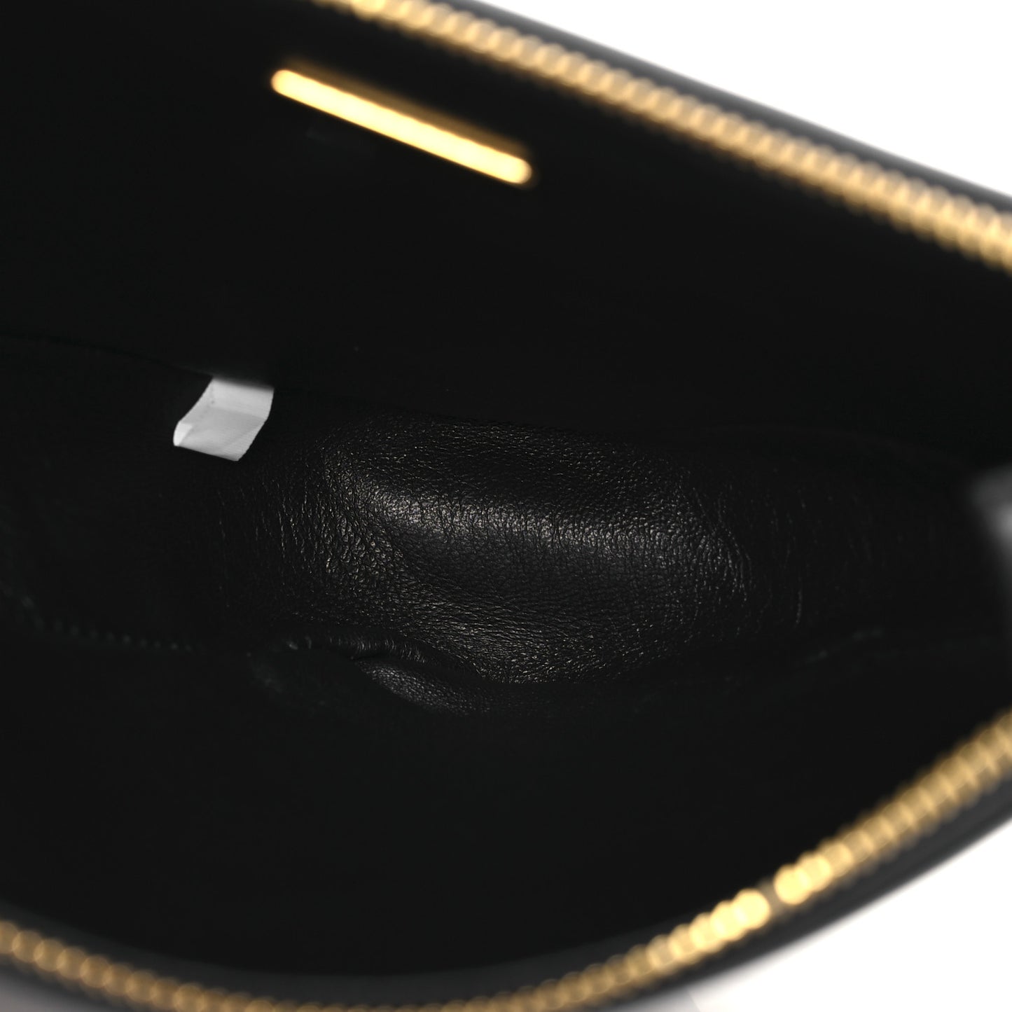 Nappa Triangle Pouch Black