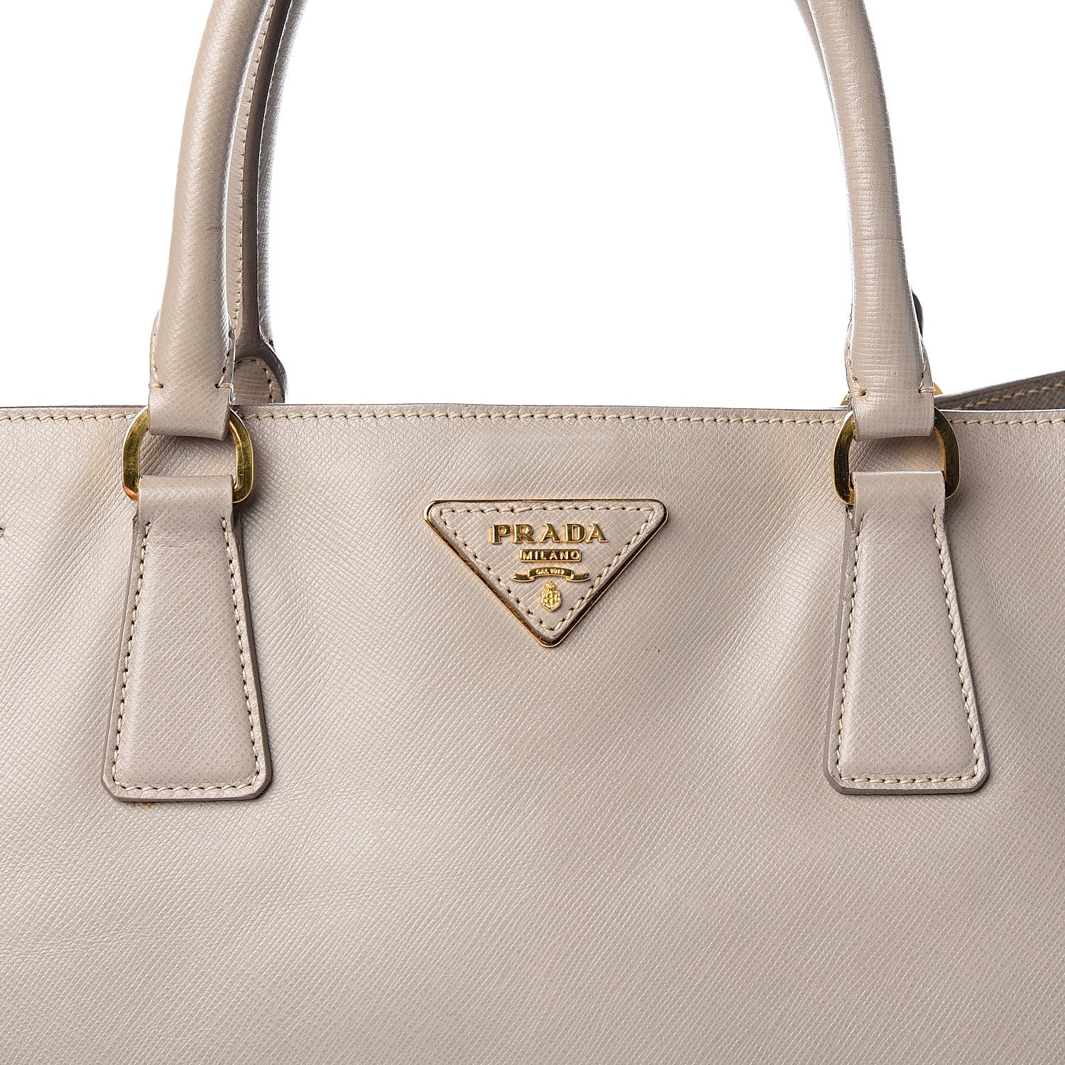 Prada Saffiano Lux Large Tote Pomice 19 of 19