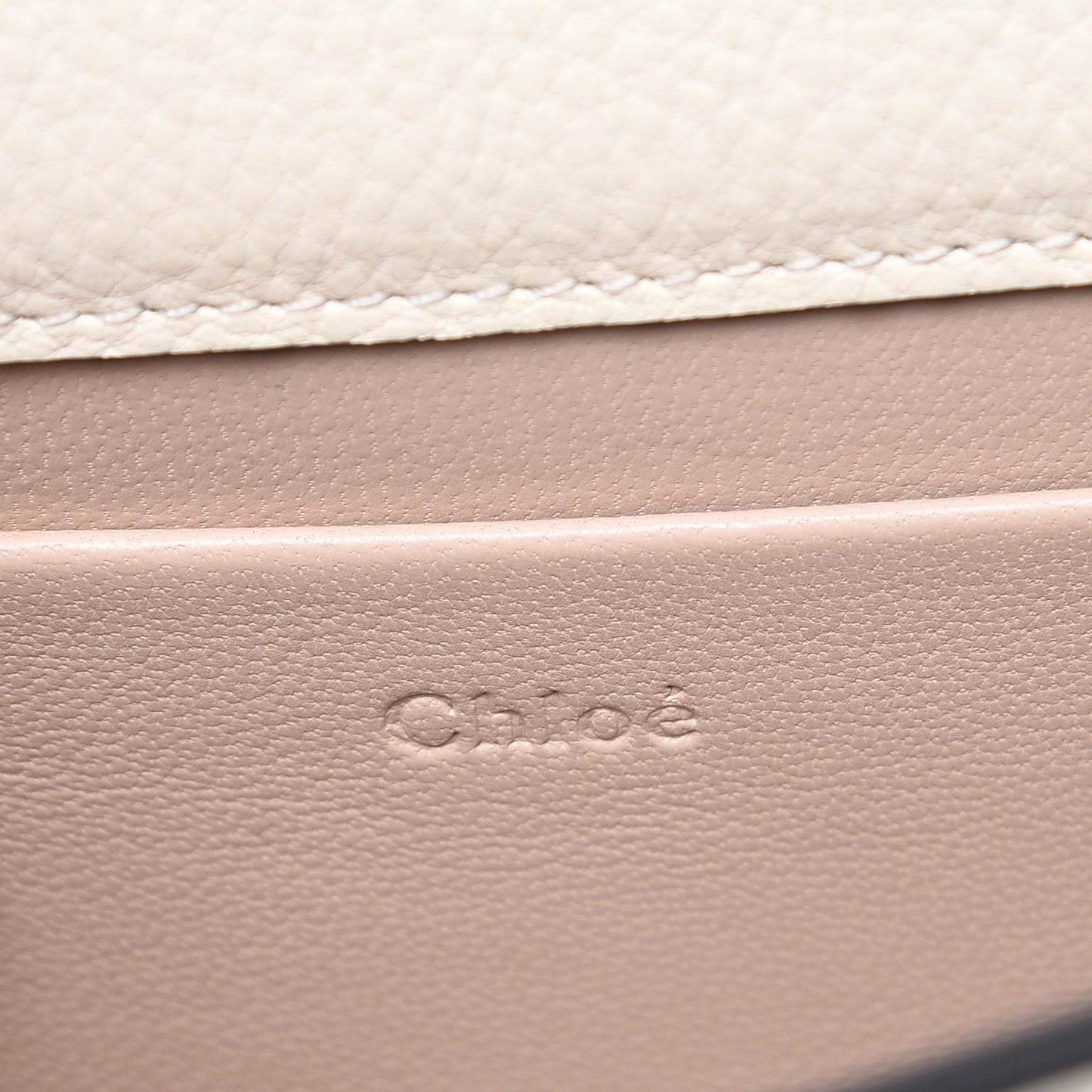 Calfskin Small Nile Bracelet Minaudiere Bag Off White