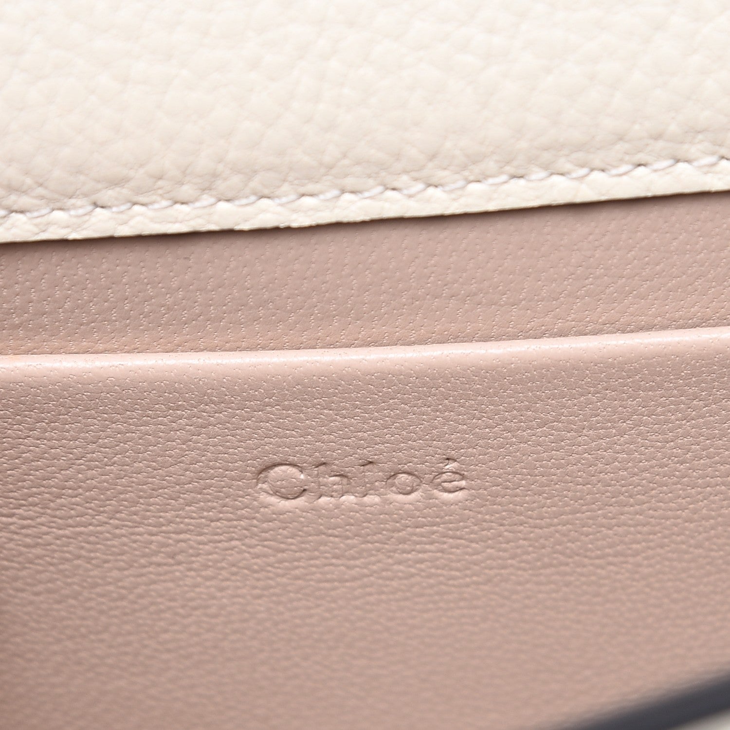 Chloe Calfskin Small Nile Bracelet Minaudiere Bag Off White 7 of 10