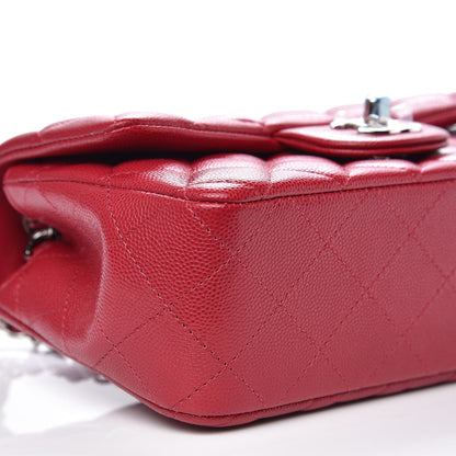 Chanel Caviar Quilted Mini Rectangular Flap Pink 8 of 10