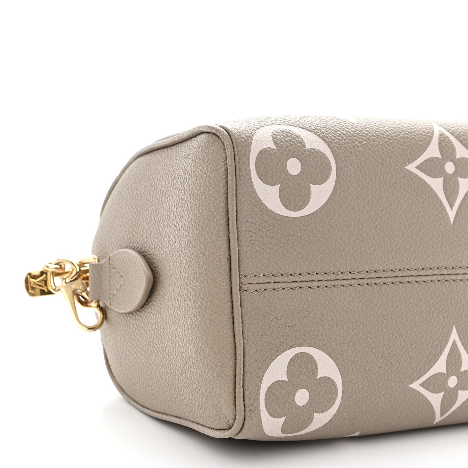 Louis Vuitton Empreinte Monogram Giant Speedy Bandouliere 20 Creme Beige 8 of 10