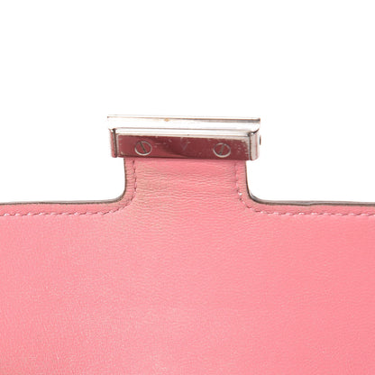 Hermes Epsom Constance Short Wallet Rose Confetti 9 of 24