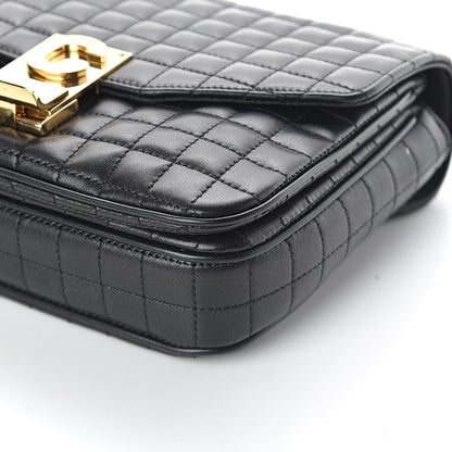 Celine Calfskin Quilted Small C Bag Black 7 of 7