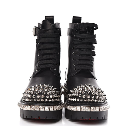 Christian Louboutin Calfskin King St Boots 37 Black 2 of 7