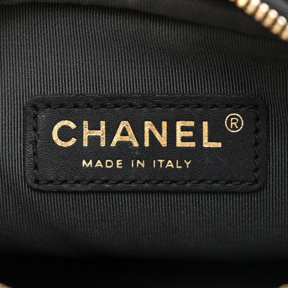Chanel Iridescent Caviar Quilted Mini Coco Tassel Camera Case Black 6 of 10