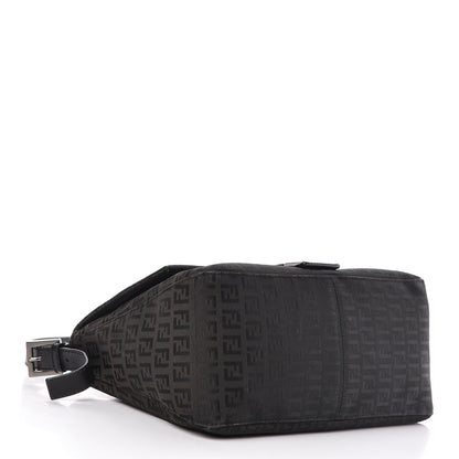 Fendi Zucchino Mama Baguette Black 4 of 17