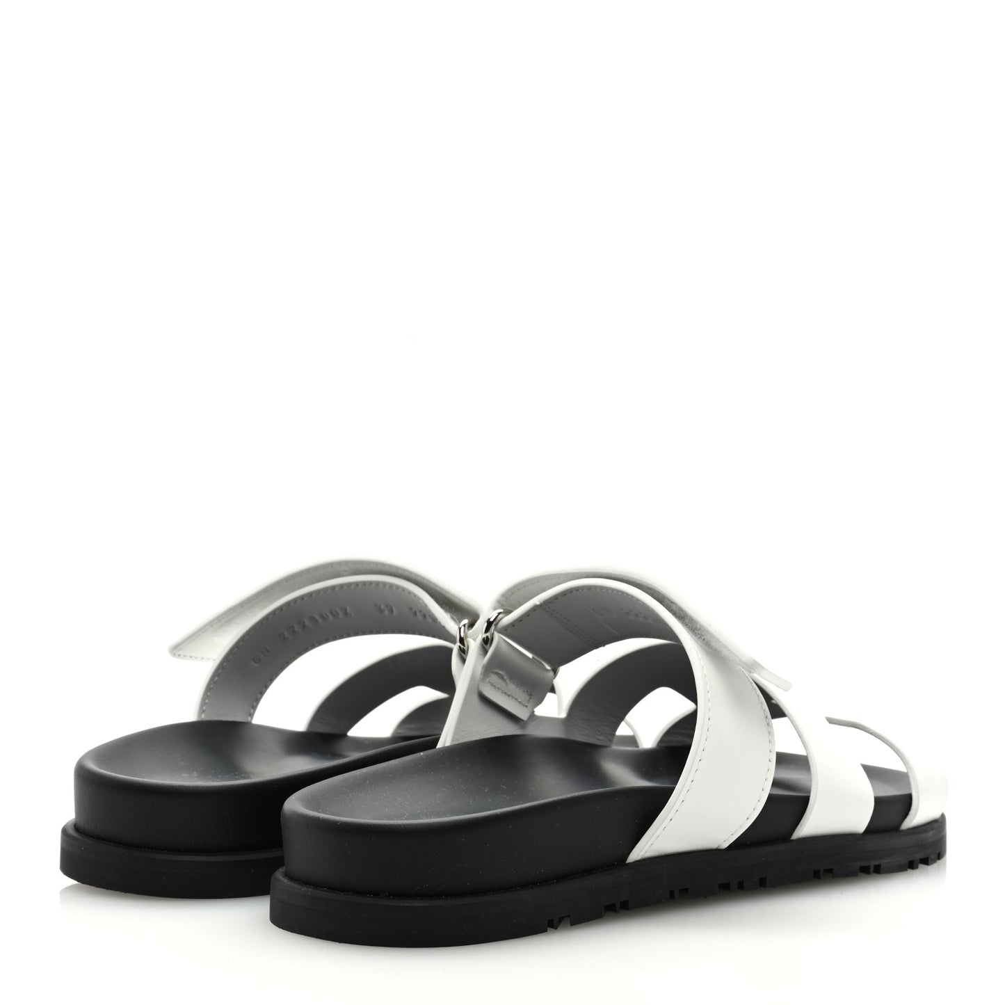 Calfskin Womens Chypre Sandals 37 White