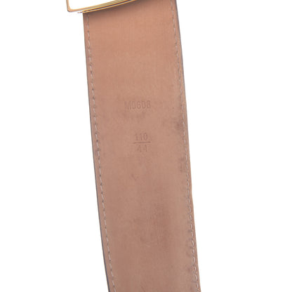 Louis Vuitton Monogram 40mm LV Initiales Belt 110 44 3 of 10