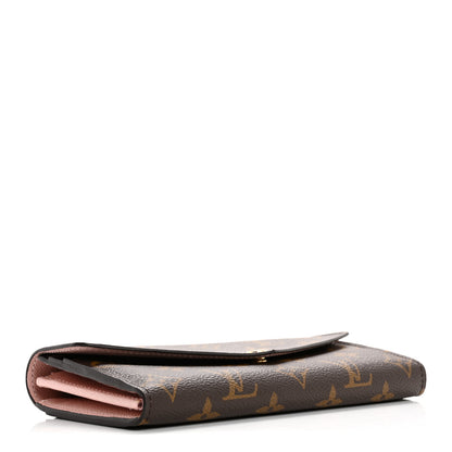 Louis Vuitton Monogram Sarah Wallet NM Rose Ballerine 4 of 9