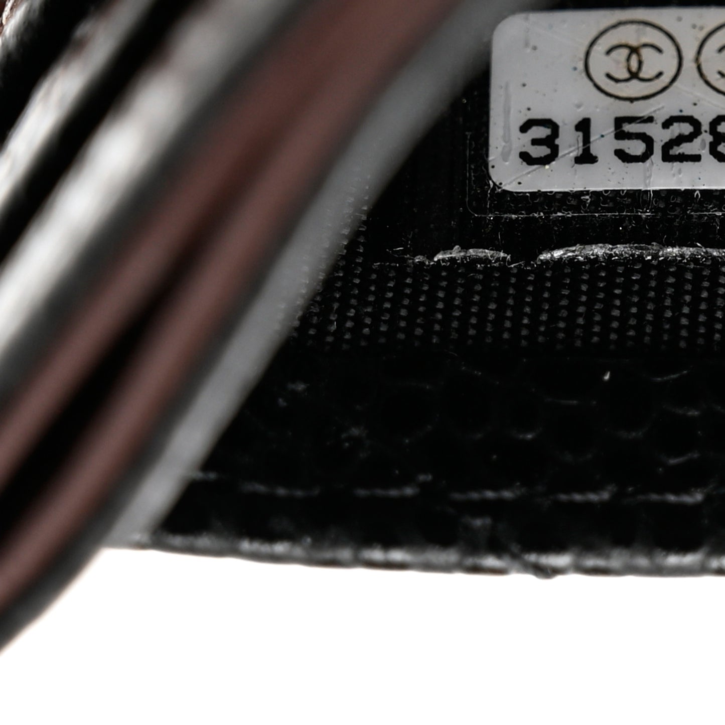 Caviar Quilted Card Holder Black