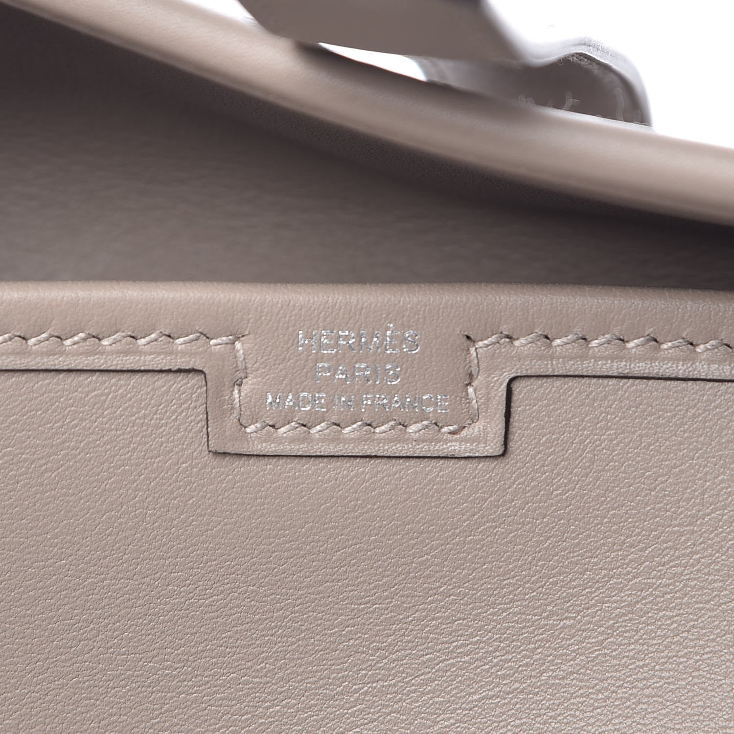 Hermes Swift Jige Duo Clutch Gris Asphalte 8 of 11