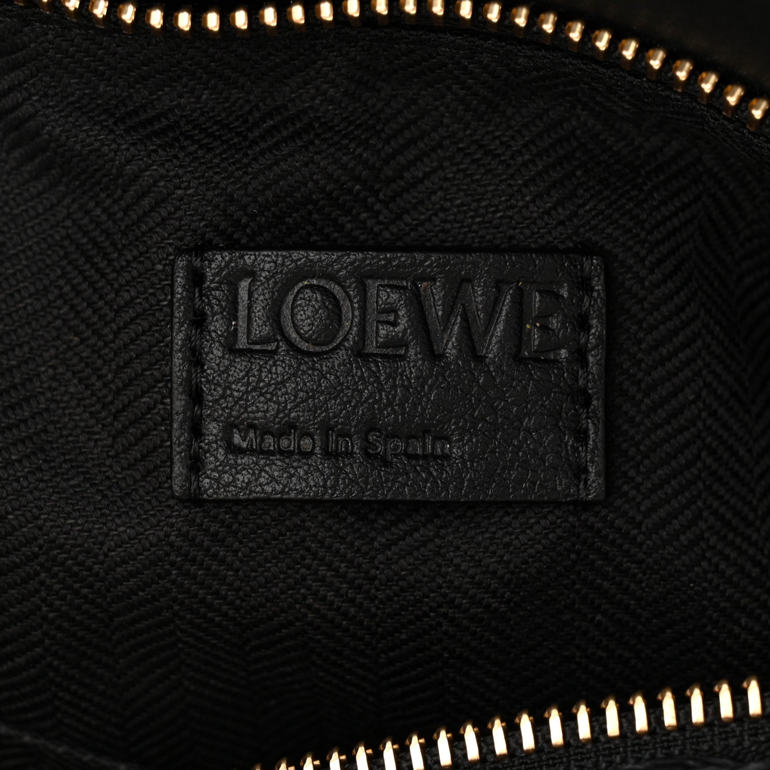Loewe Raffia Calfskin Small Puzzle Bag Anise Olive 6 of 9