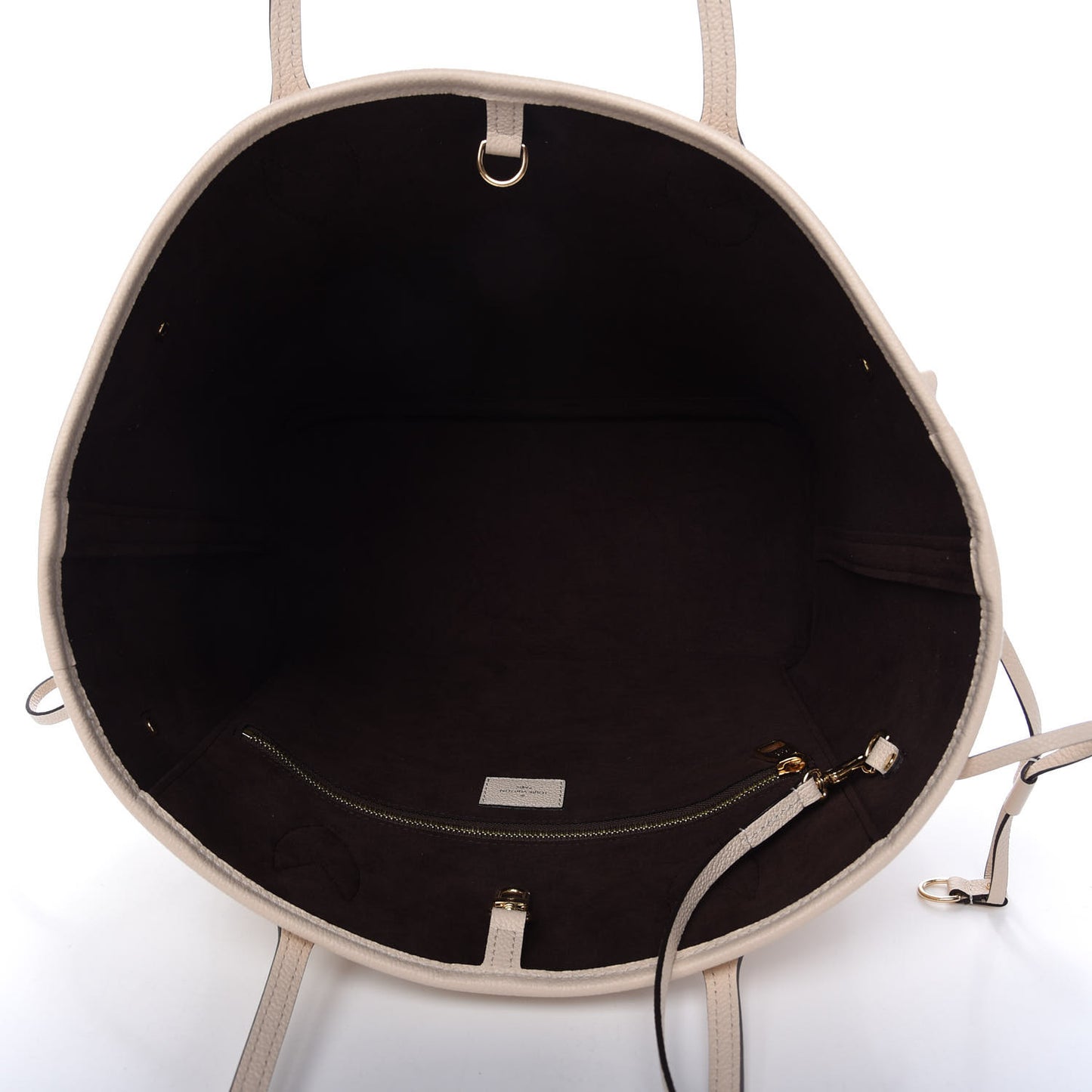 Empreinte Monogram Giant Neverfull MM Cream