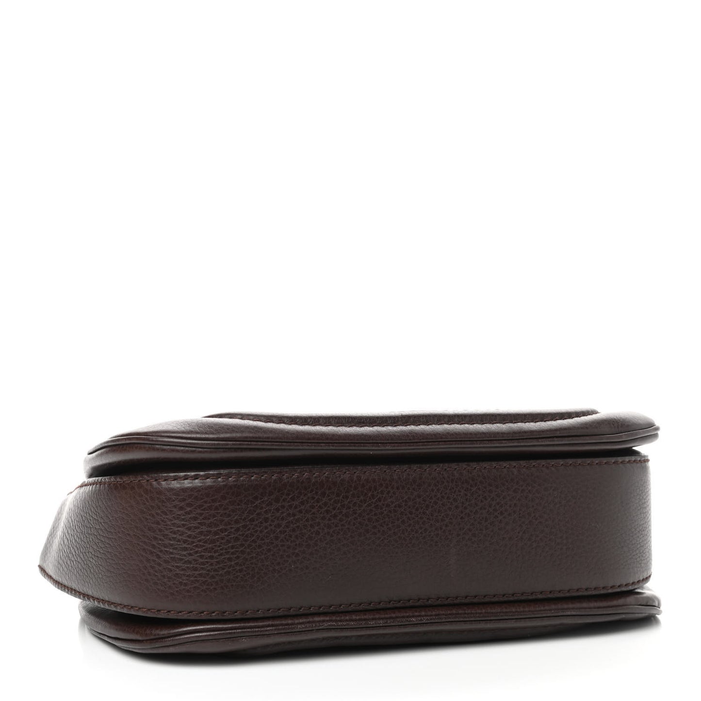 Calfskin Medium New Bamboo Top Handle Bag Brown