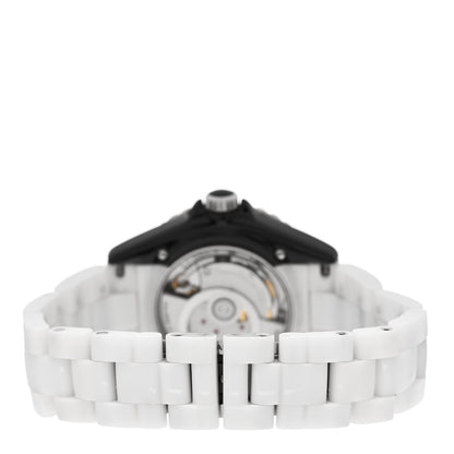 Chanel Stainless Steel Ceramic 38mm J12 Paradoxe Automatic Watch White 3 of 4