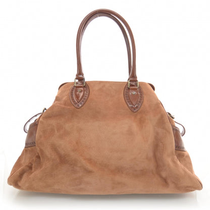 Fendi Suede Bag De Jour Paprika 1 of 7