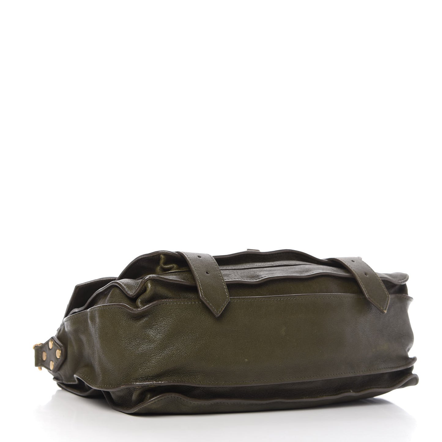 Lambskin Medium PS1 Satchel Military