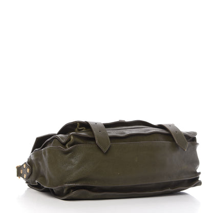 Proenza Schouler Lambskin Medium PS1 Satchel Military 4 of 14