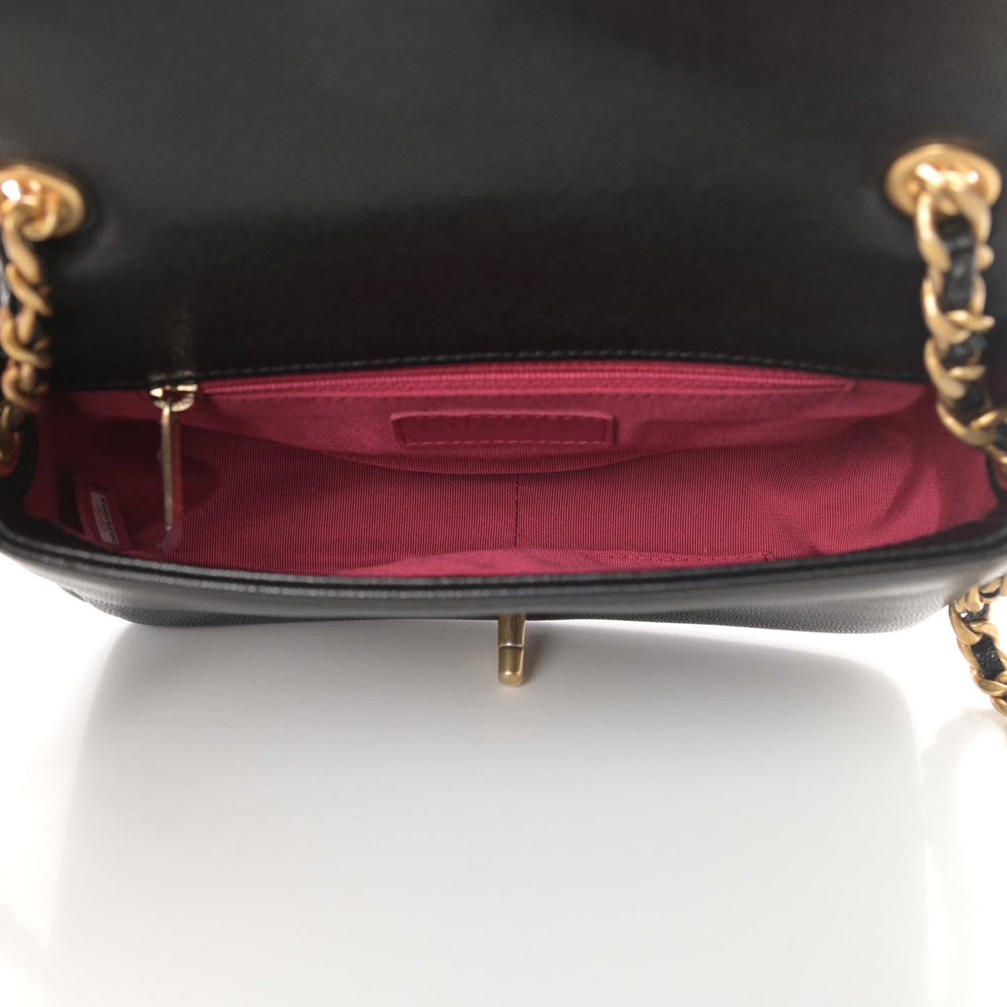 Caviar Quilted Small Fashion Therapy Flap Bag Black