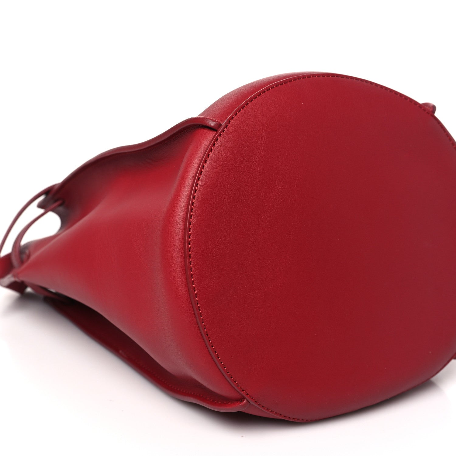 Celine Supple Grained Calfskin Big Bag Bucket Red 9 of 10