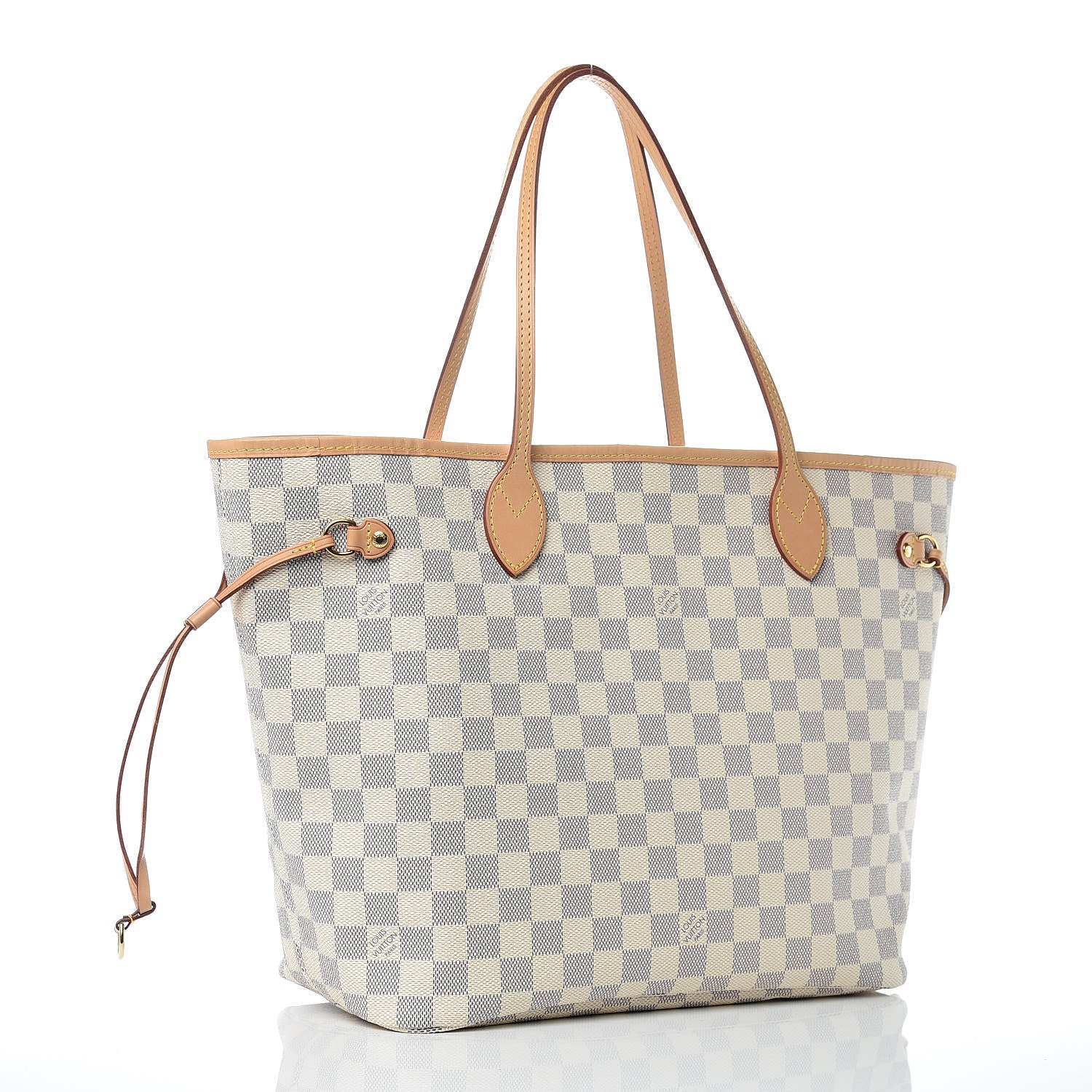 Louis Vuitton Damier Azur Neo Neverfull MM 4 of 11