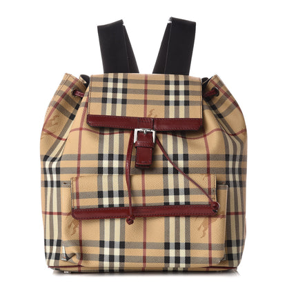 Burberry Haymarket Check Backpack 1 of 10