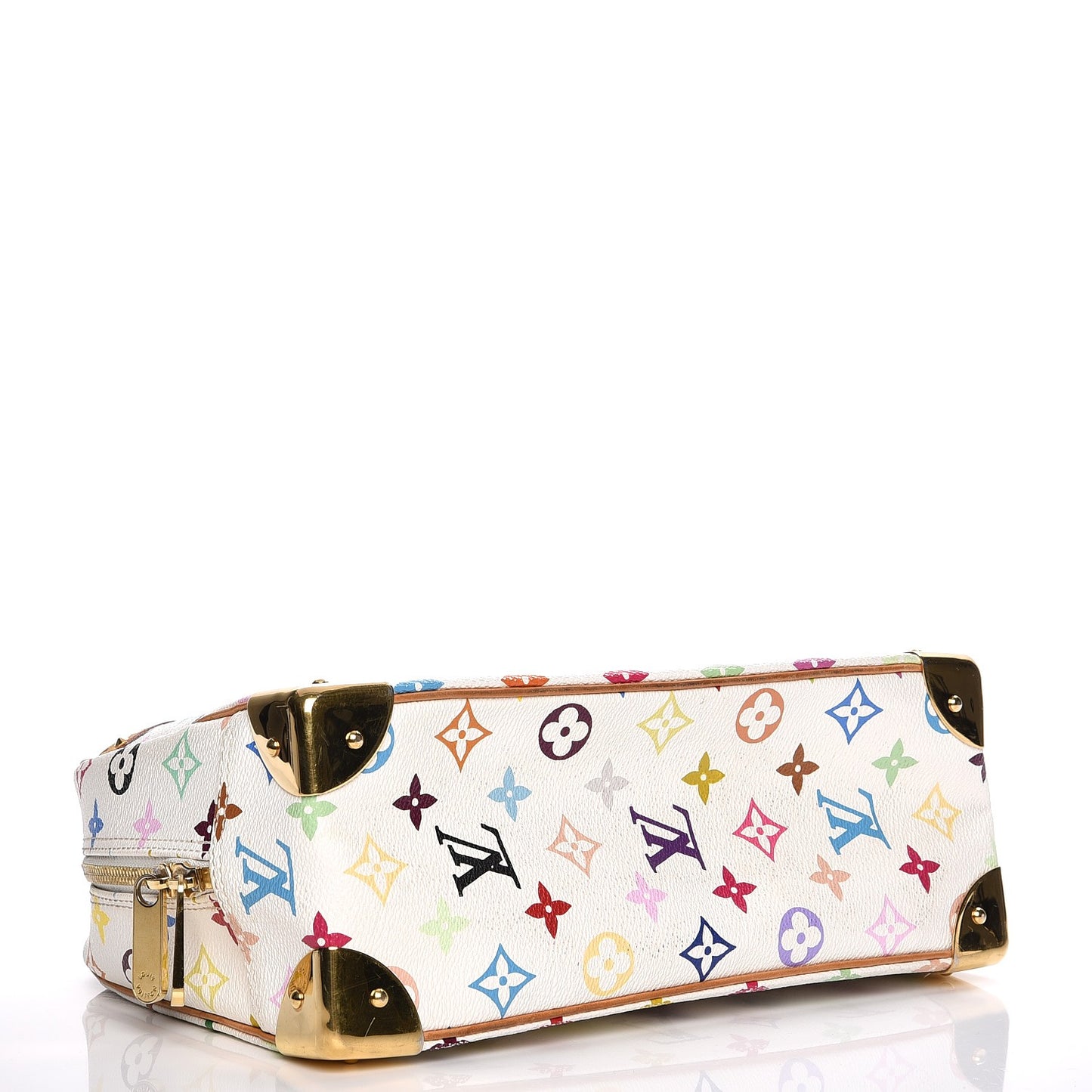 Monogram Multicolor Trouville White