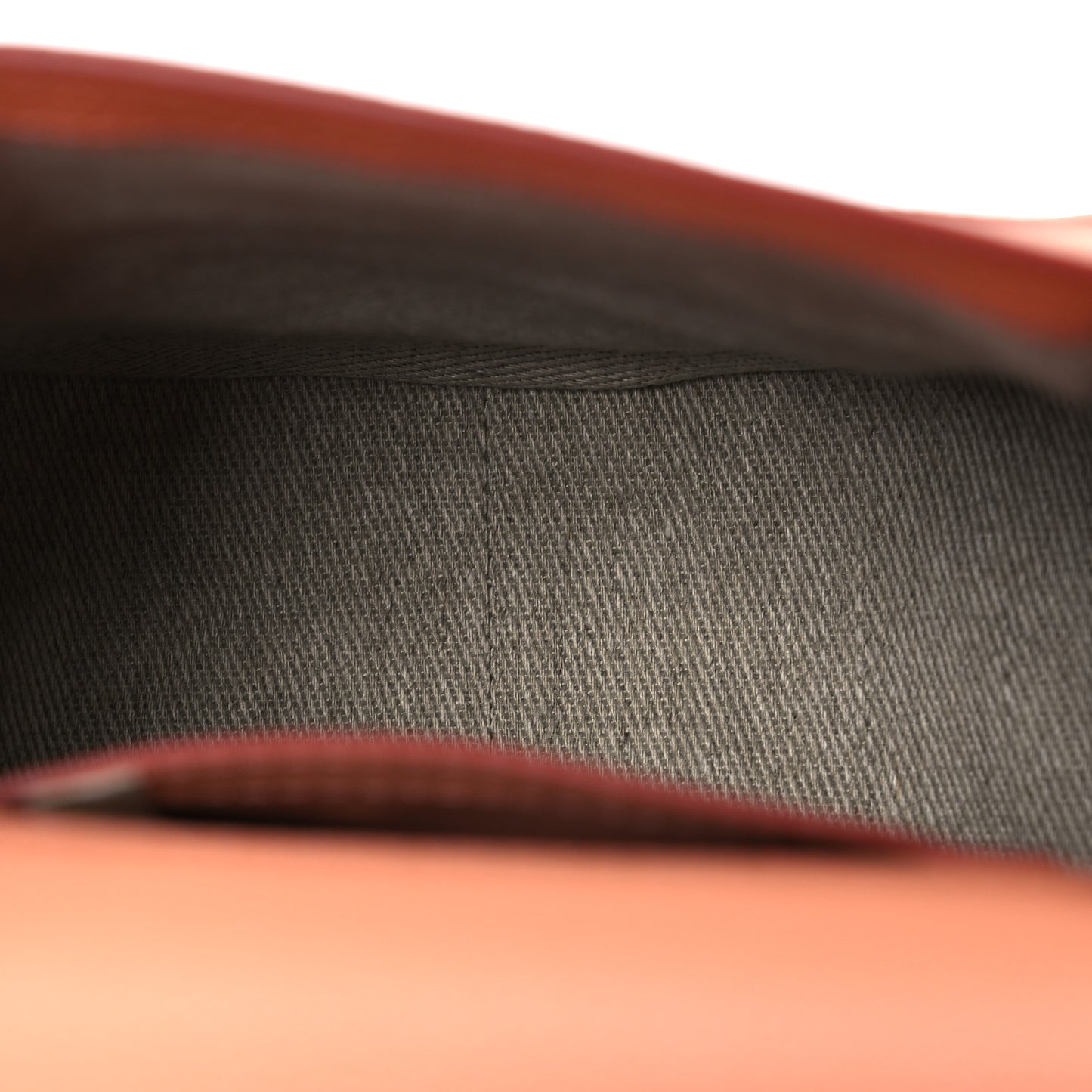 Grained Calfskin Small Marcie Saddle Bag Wood Rose