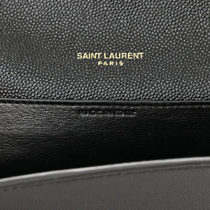 Saint Laurent Grain De Poudre Uptown Chain Wallet Black 7 of 14