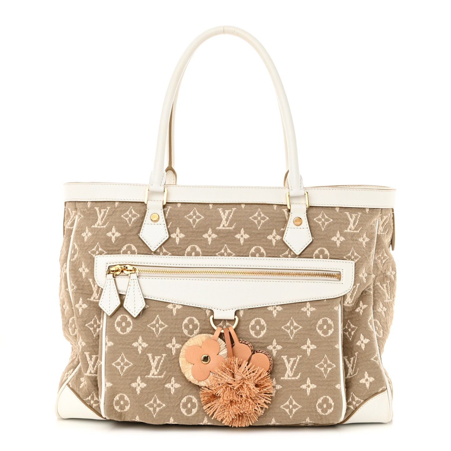 Monogram Sabbia Cabas GM White