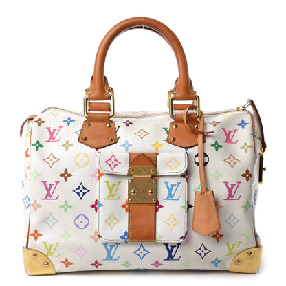 Louis Vuitton Monogram Multicolor Speedy 30 White 1 of 11