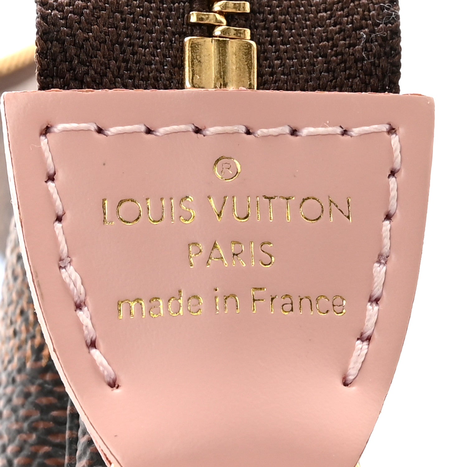 Louis Vuitton Damier Ebene 2020 Christmas Animation Big Wheel Mini Pochette Accessories Rose Ballerine 6 of 8