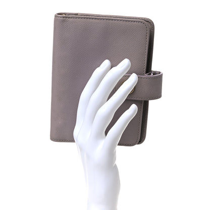 Chanel Grained Calfskin CC Button Pocket Agenda Cover Beige 2 of 13
