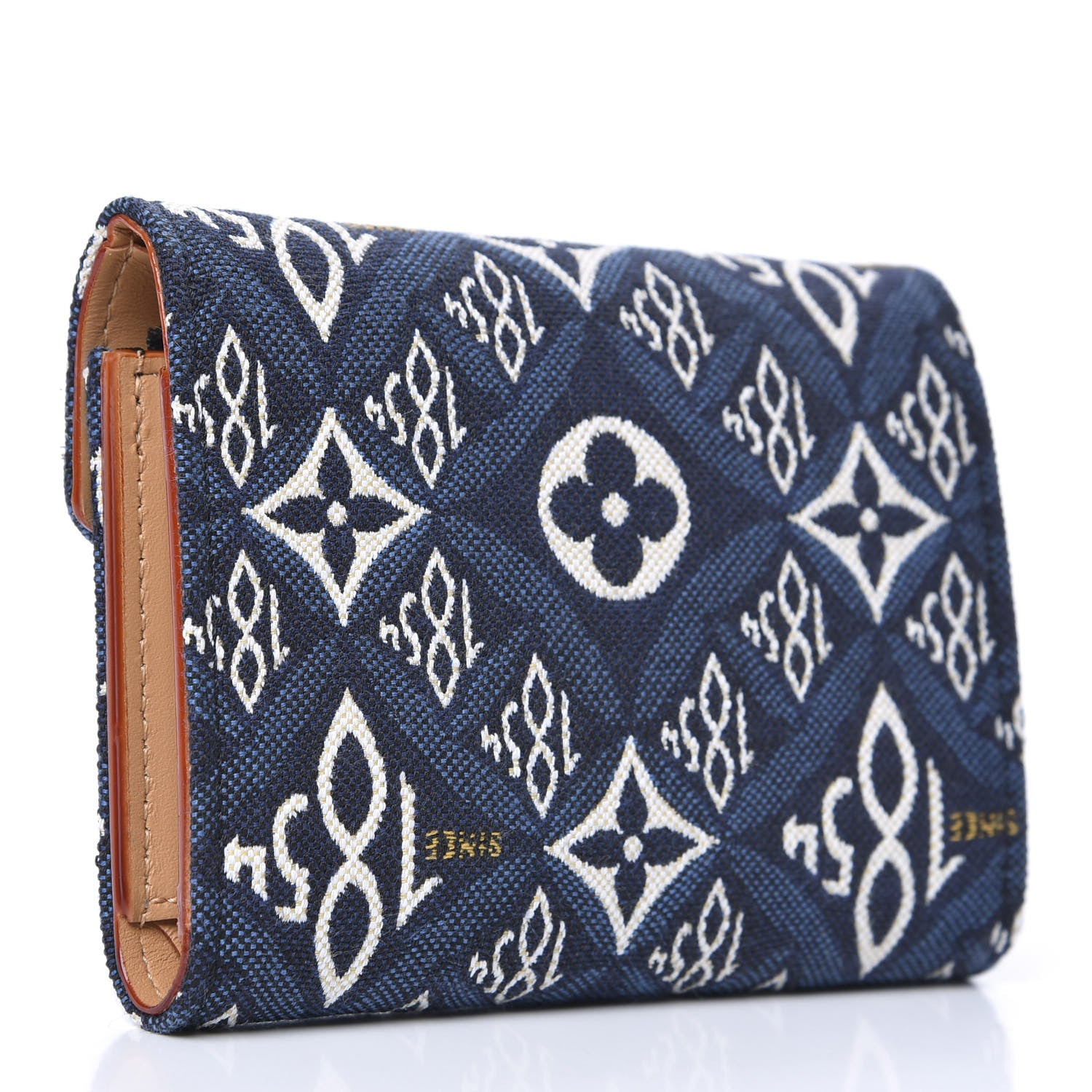 Louis Vuitton Jacquard Since 1854 Victorine Wallet Blue 3 of 8