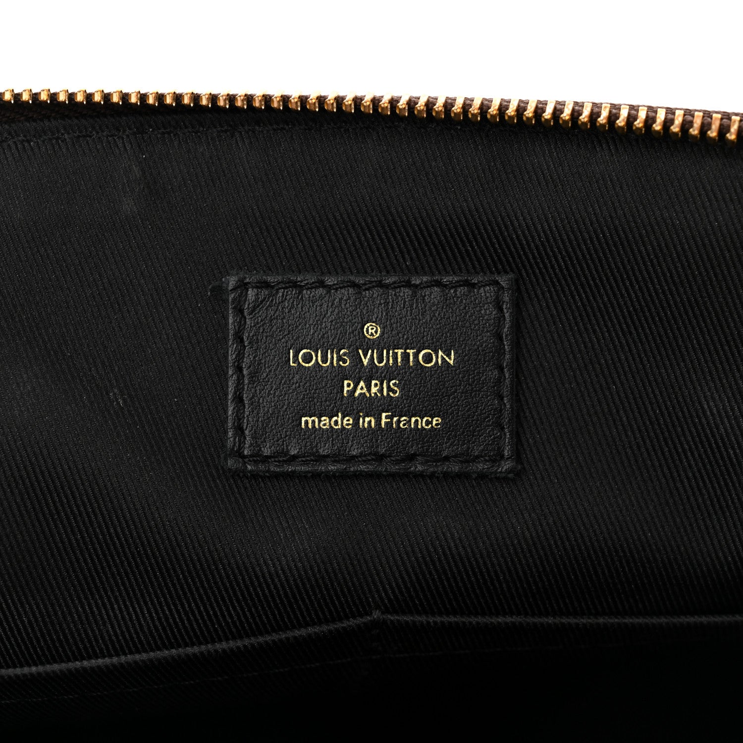 Louis Vuitton Damier Ebene Odeon Tote MM Black 6 of 11
