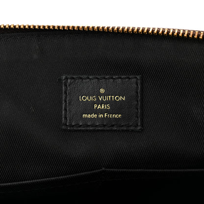 Louis Vuitton Damier Ebene Odeon Tote MM Black 6 of 11