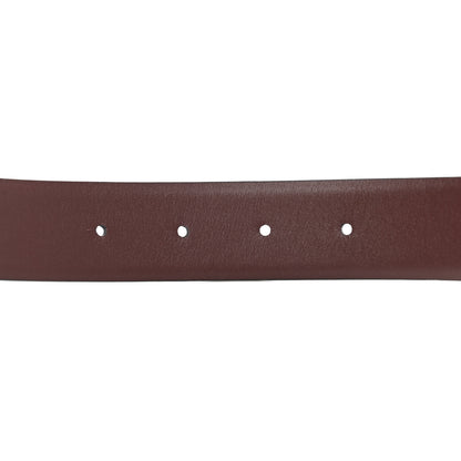 Chanel Calfskin CC Reversible Belt 80 32 Black Burgundy 5 of 6