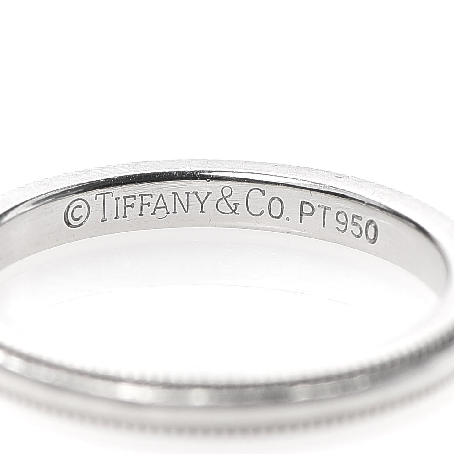 Platinum 2mm Milgrain Wedding Band Ring 47 4
