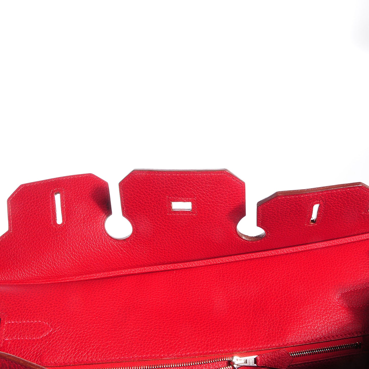 Buffle Skipper Birkin 35 Rouge Vif